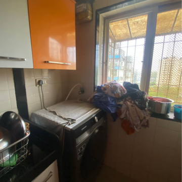 Living Room in 3 BHK Apartment at Bhoomi Valley, Huzefa Nagar – for Rent
