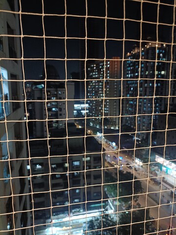 Balcony in 3 BHK Apartment at RNA Grande, Kandivali West – for Rent