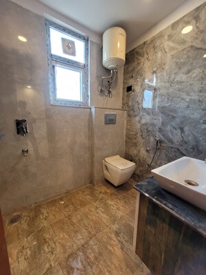 Bathroom in 3 BHK Builder Floor at Chattarpur – for Sale