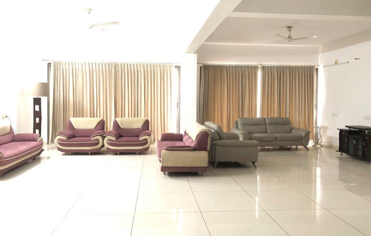 Living Room, bopal 4 Bedroom 4700 Sq.Ft. Apartment In Bopal Ahmedabad 8441516