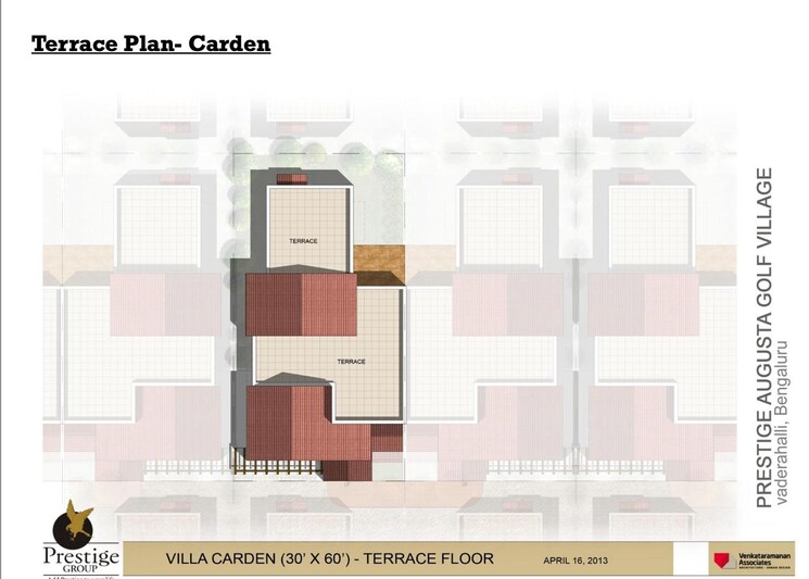 Exterior View, prestige-augusta-golf-village 3 Bedroom 2400 Sq.Ft. Villa In Kothanur Bangalore 8441376