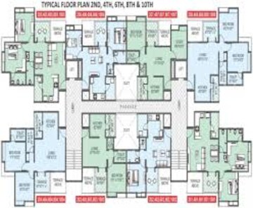 Floor Plan in 2 BHK Apartment at Goodwill Nirmiti, Lohgaon – for Rent