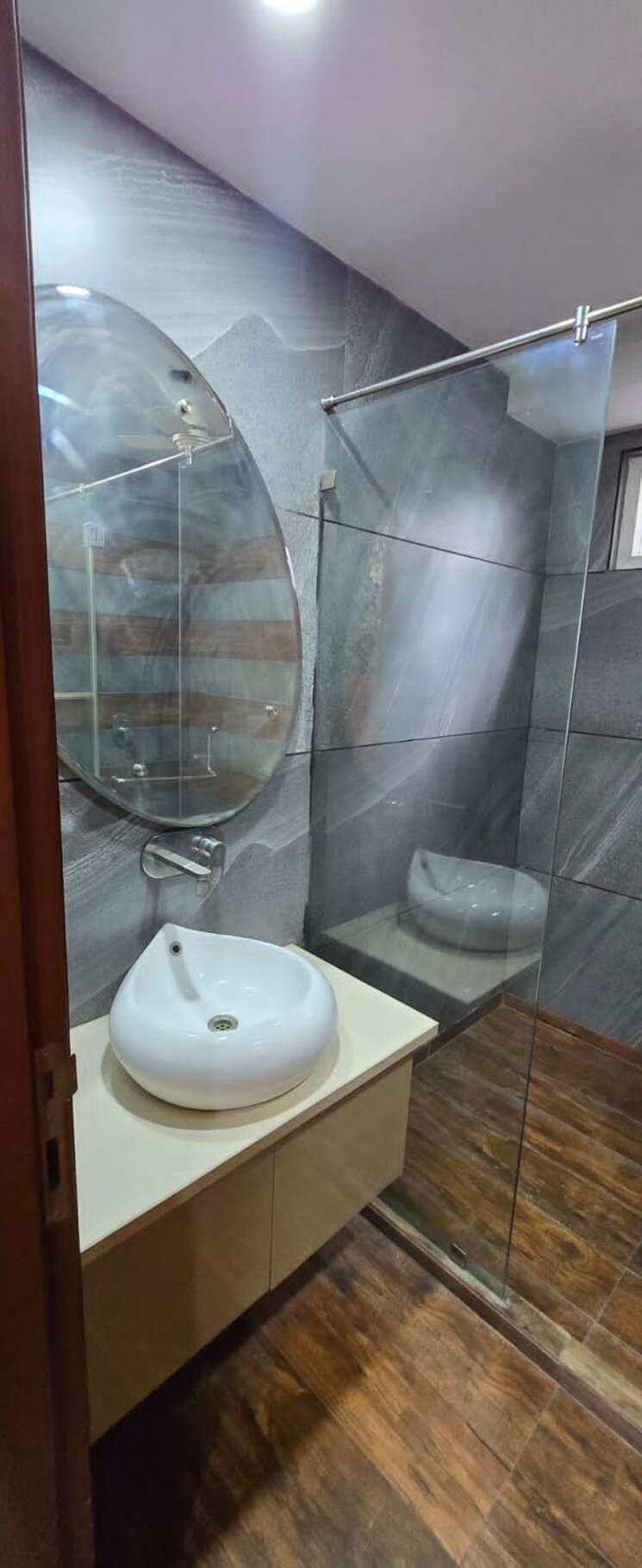 Bathroom, rajouri garden 2 Bedroom 1350 Sq.Ft. Builder Floor In Rajouri Garden Delhi 8441539