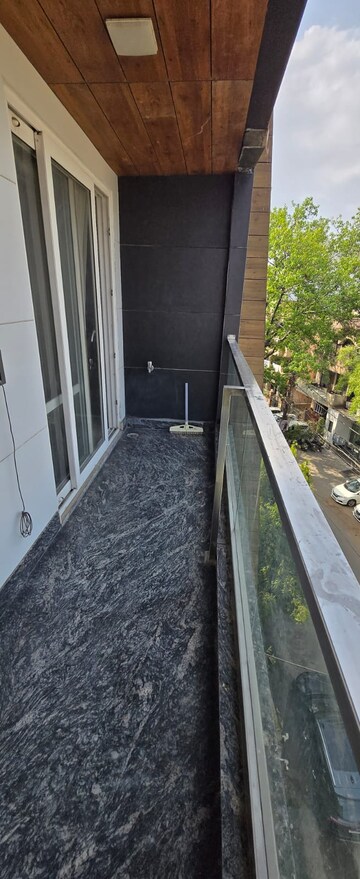 Balcony in 2 BHK Builder Floor at Rajouri Garden – for Rent