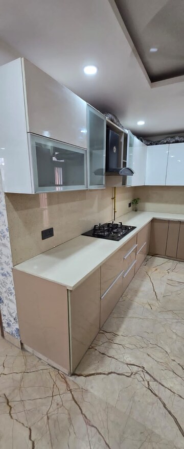 Kitchen in 2 BHK Builder Floor at Rajouri Garden – for Rent