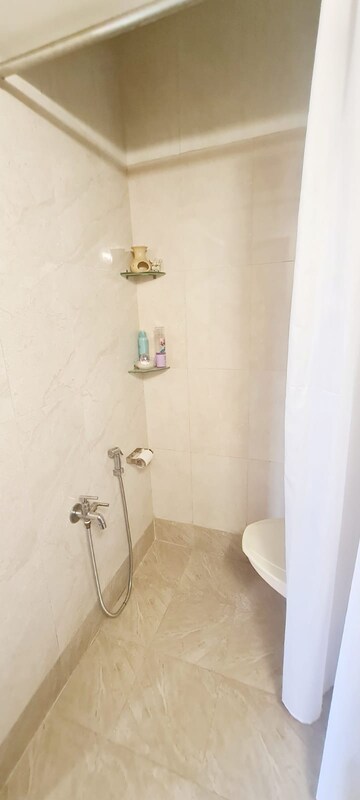 Bathroom in 2 BHK Apartment at Andheri West – for Rent