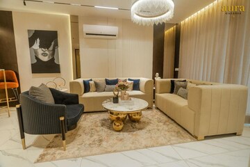 Living Room in 3 BHK Apartment at Aura Homes, Patiala Road – for Rent