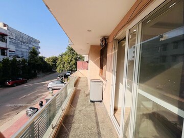Balcony in 3 BHK Apartment at SAS Tower, Sector 38 – for Rent