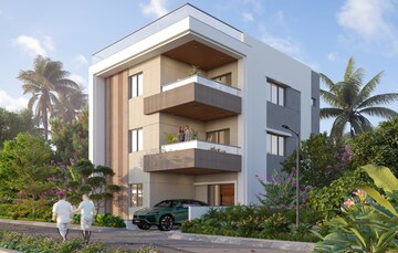 4 BHK Villa – Exterior View View at Kollur - for Sale