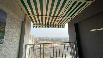 Balcony in 2 BHK Apartment at KFP Chesterfield, Dhanori – for Rent