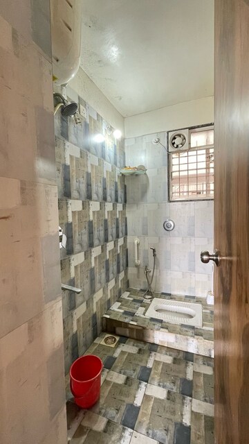 Bathroom in 2 BHK Apartment at KFP Chesterfield, Dhanori – for Rent