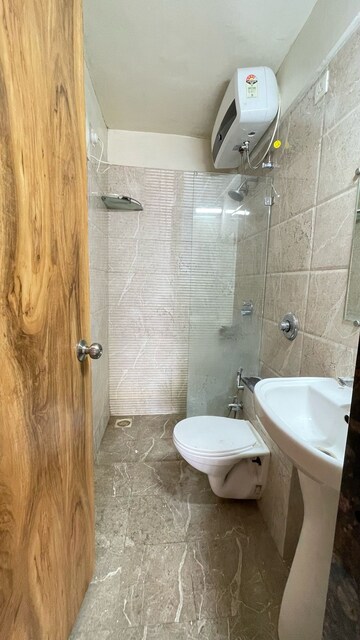 Bathroom in 2 BHK Apartment at KFP Chesterfield, Dhanori – for Rent