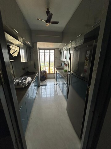 Balcony in 1 BHK Apartment at Gurukrupa Marina Enclave, Malad West – for Rent