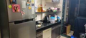 Kitchen in 1 BHK Apartment at Gurukrupa Marina Enclave, Malad West – for Rent