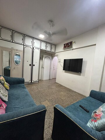 Bedroom in 1 BHK Apartment at Gurukrupa Marina Enclave, Malad West – for Rent
