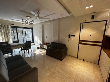 Living Room in 2 BHK Apartment at Gurukrupa Marina Enclave, Malad West – for Rent