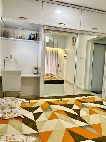 Bedroom in 3 BHK Apartment at Gurukrupa Marina Enclave, Malad West – for Rent