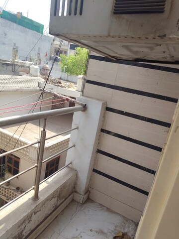 Balcony in 2 BHK Builder Floor at Dwarka Mor – for Rent