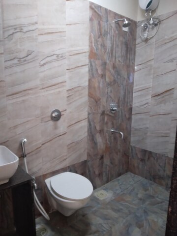 Bathroom in 2 BHK Apartment at Asmita Sand Dunes, Malad West – for Rent