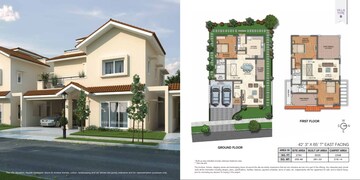 4 BHK Villa – Exterior View View at Adarsh Tranqville, Chikkagubbi Village - for Sale