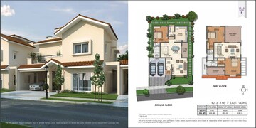4 BHK Villa – Exterior View View at Adarsh Tranqville, Chikkagubbi Village - for Sale