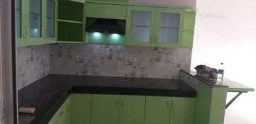 Kitchen in 3 BHK Apartment at Gomti Nagar – for Rent