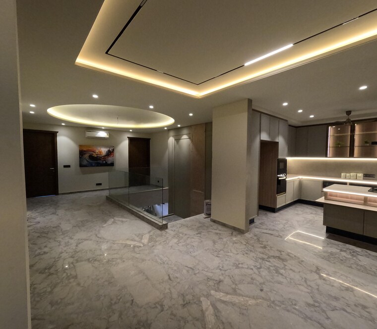 Living Room, kohli-one-malibu-town 4 Bedroom 360 Sq.Yd. Builder Floor In Sector 47 Gurgaon 8442187