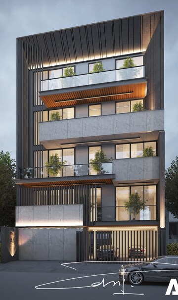4 BHK Builder Floor – Exterior View View at Sushant Lok 2, Sector 57 - for Sale
