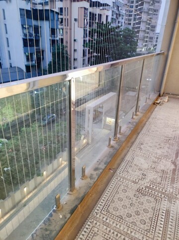 Balcony in 3 BHK Apartment at Kharghar Sector 19 – for Rent