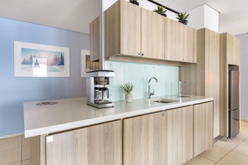 Kitchen in  Office Space at Millenium Business Park – for Rent