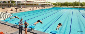 Swimming Pool in 1 BHK Apartment at Lodha Palava City Lakeshore Greens, Dombivli East – for Rent