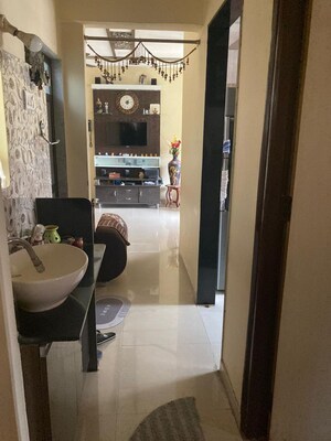 Building Lobby in 2 BHK Apartment at Horizon Height, Kasarvadavali – for Sale