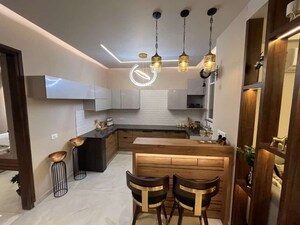 Kitchen in 3 BHK Builder Floor at CRD Golden Castle, Patiala Road – for Sale