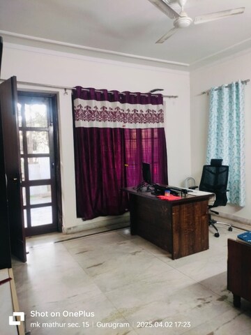 Living Room in 4 BHK Builder Floor at MVL IPark, Sector 15 – for Rent