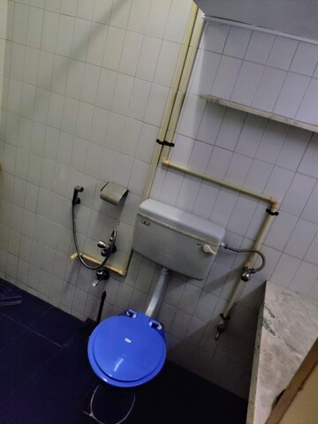 Bathroom in 2 BHK Apartment at Poonam Kirti CHS Ltd, Poonam Nagar – for Rent