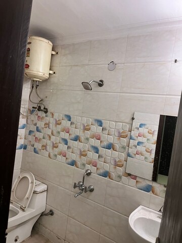 Bathroom in 3 BHK Builder Floor at Saket – for Rent