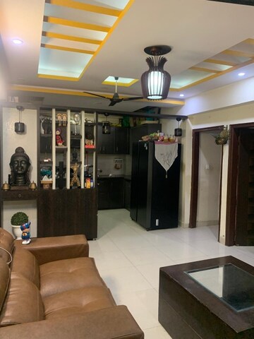 Living Room in 3 BHK Builder Floor at Bharat Residency Gurgaon, Sector 15 – for Rent