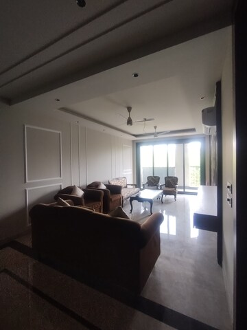 Staircase in 4 BHK Builder Floor at Ansal Sushant Lok I, Sector 43 – for Rent