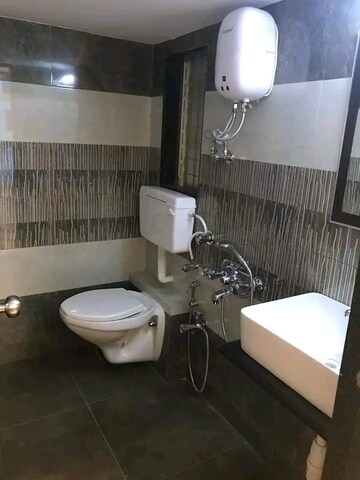 Bathroom in 2 BHK Apartment at Agarwal Paramount, Virar West – for Sale