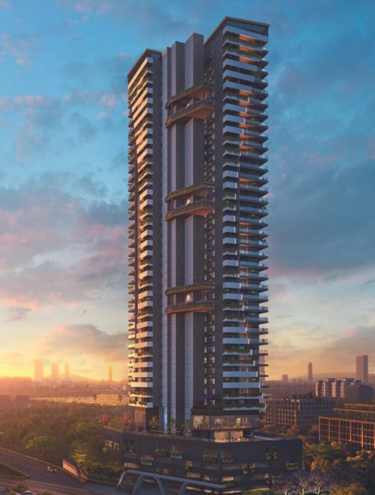 Exterior View, avr-evania 3.5 Bedroom 3315 Sq.Ft. Apartment In Kokapet Hyderabad 8442681