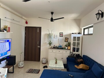 Living Room in 1 BHK Apartment at Lodha Palava City Lakeshore Greens, Dombivli East – for Rent