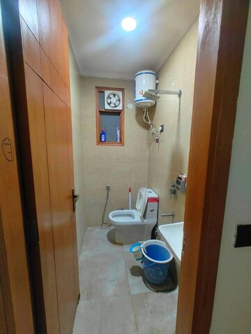 Bathroom in 2 BHK Builder Floor at Saket – for Rent