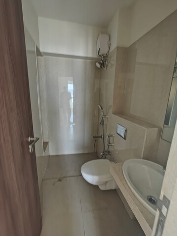 Bathroom in 2 BHK Apartment at L&T Seawoods Residences Phase 2, Seawoods – for Rent