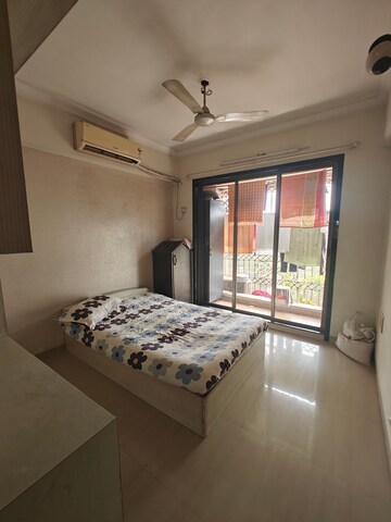 Bedroom in 3 BHK Apartment at Ambika Heights, Nerul – for Rent