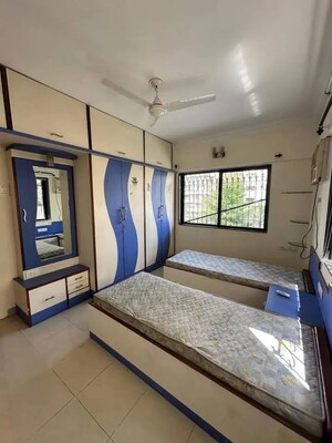 Bedroom in 3 BHK Apartment at Flower Valley Apartment, Wanowrie – for Sale