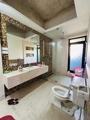 Bathroom in 3.5 BHK Apartment at Ekta California, Nibm Road – for Sale