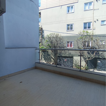 Balcony in 3 BHK Builder Floor at Kailash Colony – for Rent