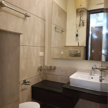 Attached Bathroom in 3 BHK Builder Floor at Greater Kailash I – for Sale