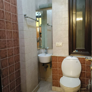 Bathroom in 3 BHK Builder Floor at Greater Kailash I – for Sale