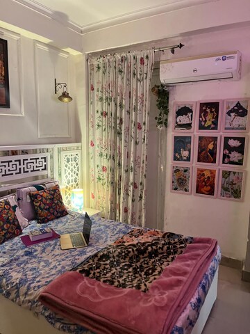 Bedroom in 2 BHK Apartment at KW Srishti, Raj Nagar Extension – for Rent
